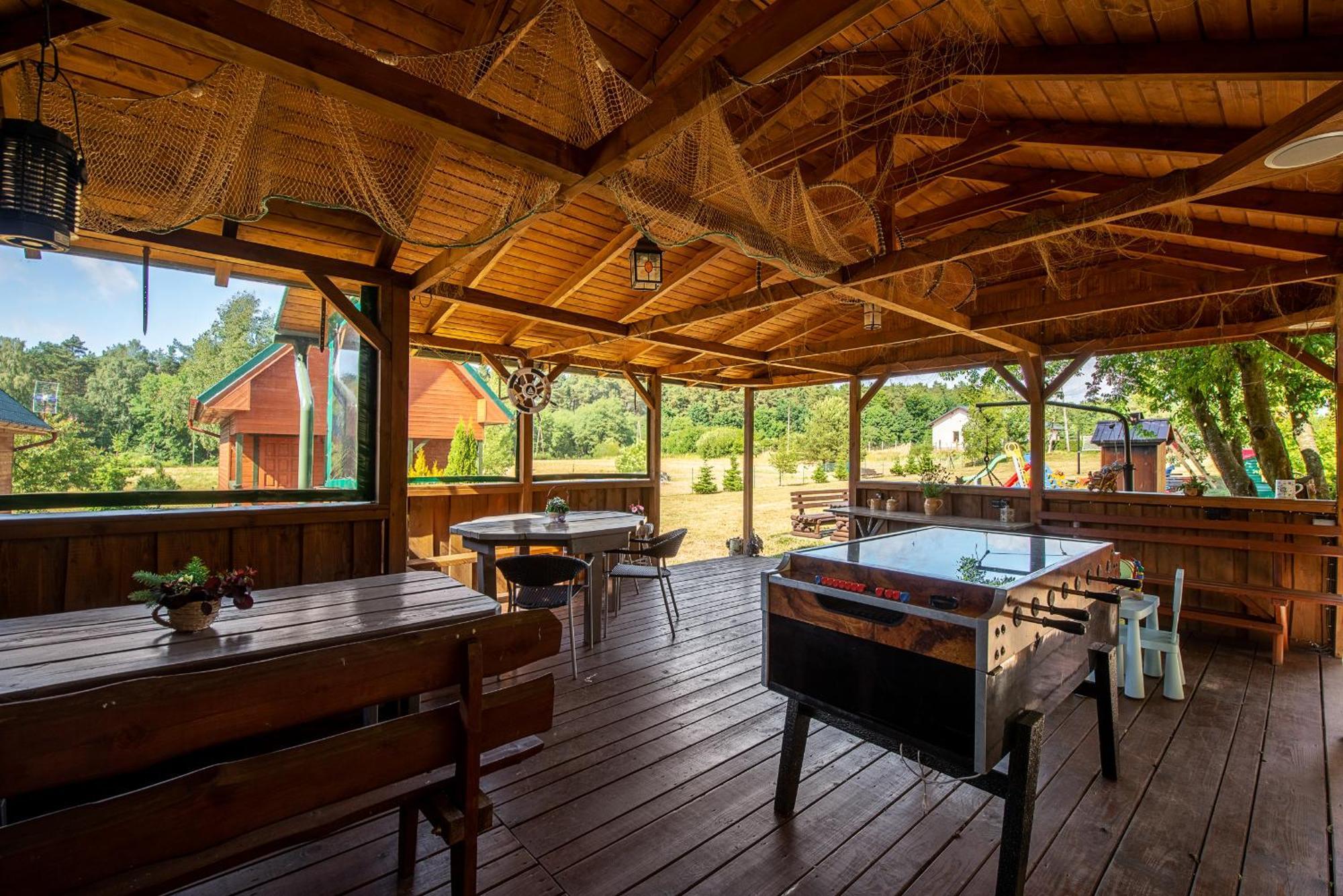 Hotel Camp Lesny Zakatek W Mieroszynie Jastrzębia Góra Exterior foto